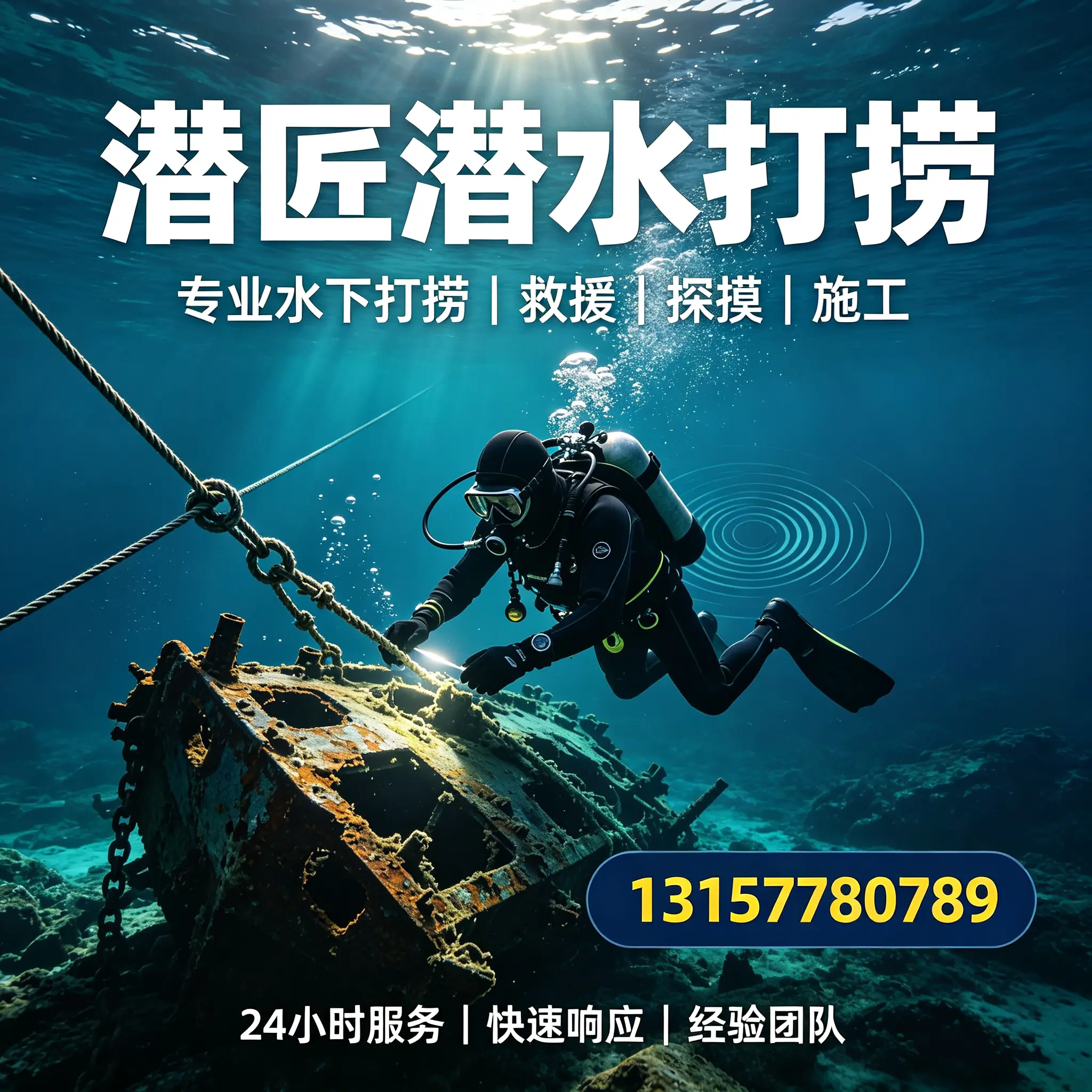 阳明水下打捞作业服务产品
